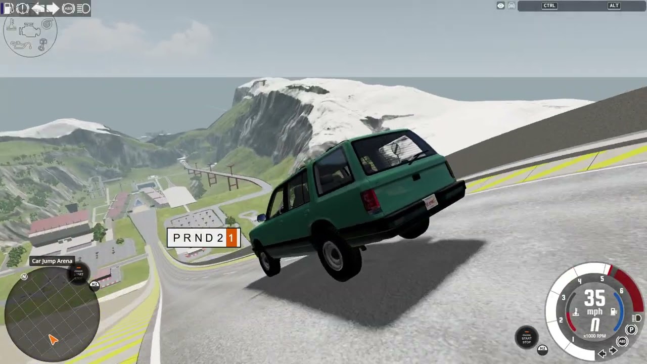 BeamNG Drive Stunt driving