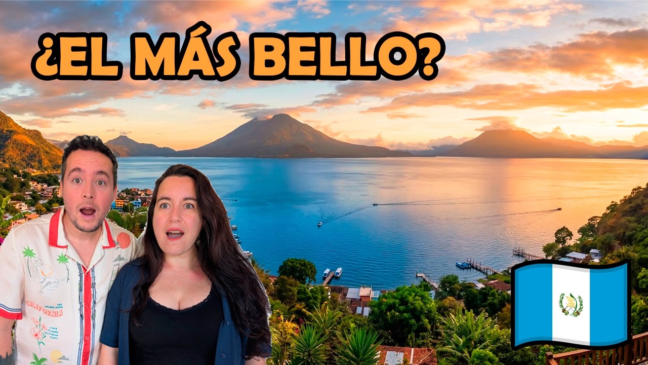 ¿Es el LAGO DE ATITLÁN 🇬🇹 el más BELLO del mundo? 🌎✨