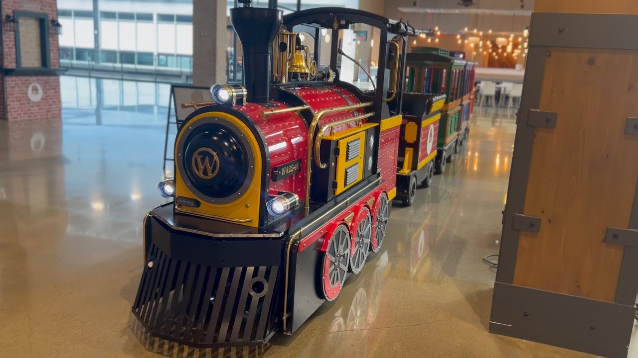 Every Tuesday & Thursday Ride With Conductor Shaw, Wattman Mini Express Train, Skilled Hands At Work