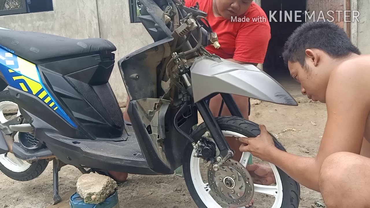 PAANO MAG LOWERED NG MIO I125 FRONT SHOCK (BASIC TUTORIAL)