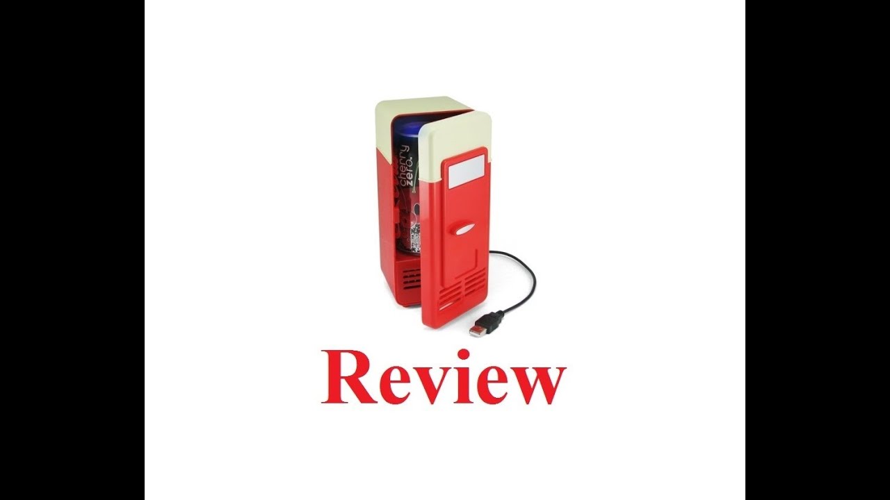 USB powered pop can mini refrigerator review