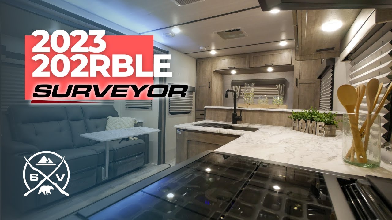 Tour the 2023 Surveyor 202RBLE Travel Trailer by Forest River