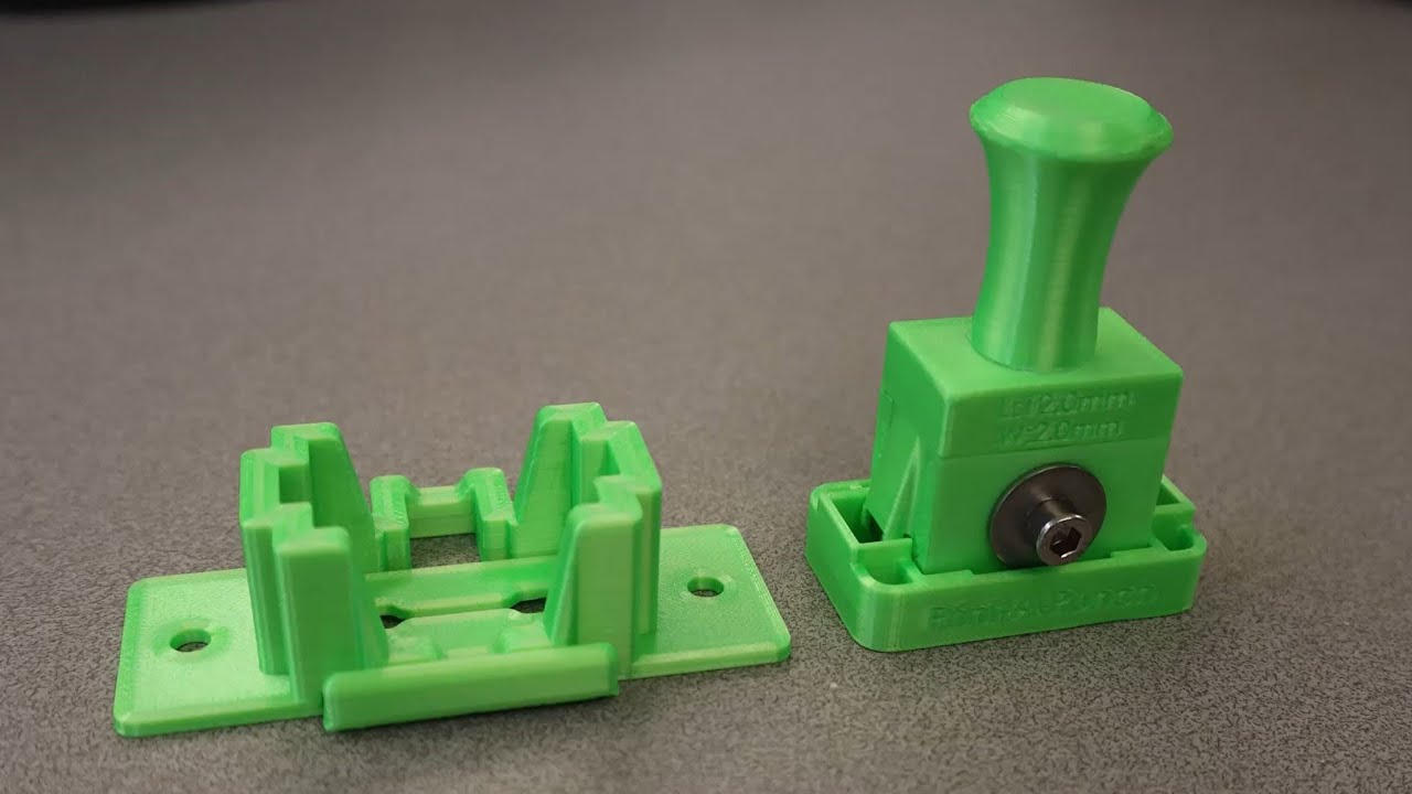 Using the Print-A-Punch with a Cutting Guide