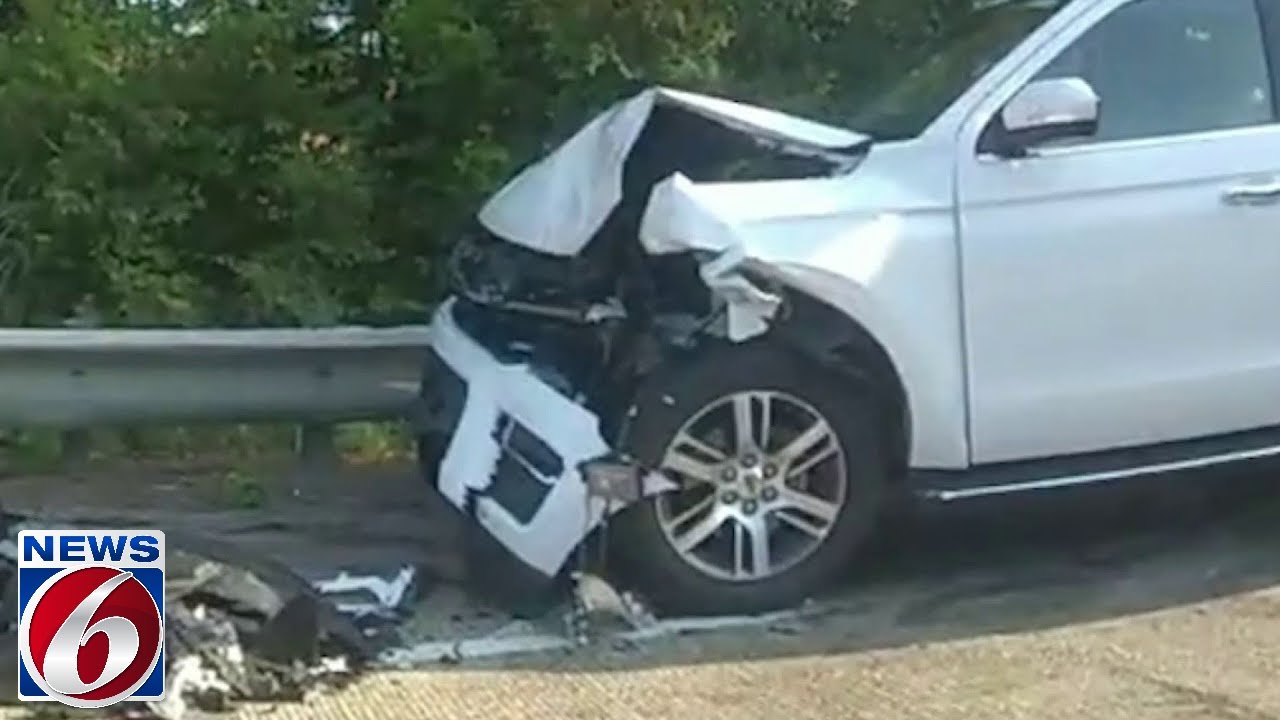 Police video shows Gov. DeSantis motorcade crash during presidential campaign visit