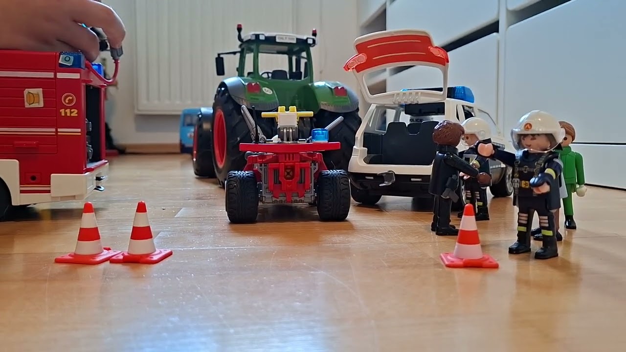 Brennender Traktor in Playmobil - Island 😳😁