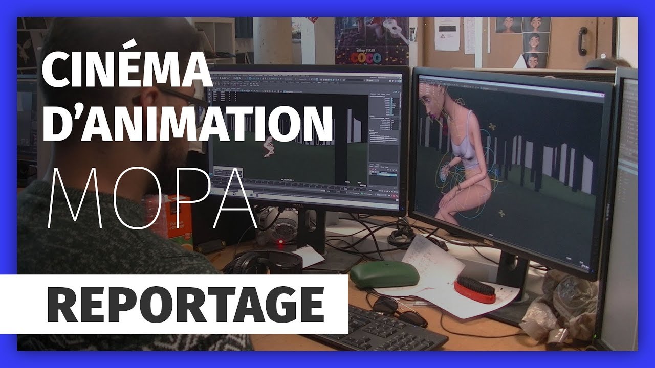 Cin&eacute;ma d'animation : reportage &agrave; l'&eacute;cole MoPA &agrave; Arles