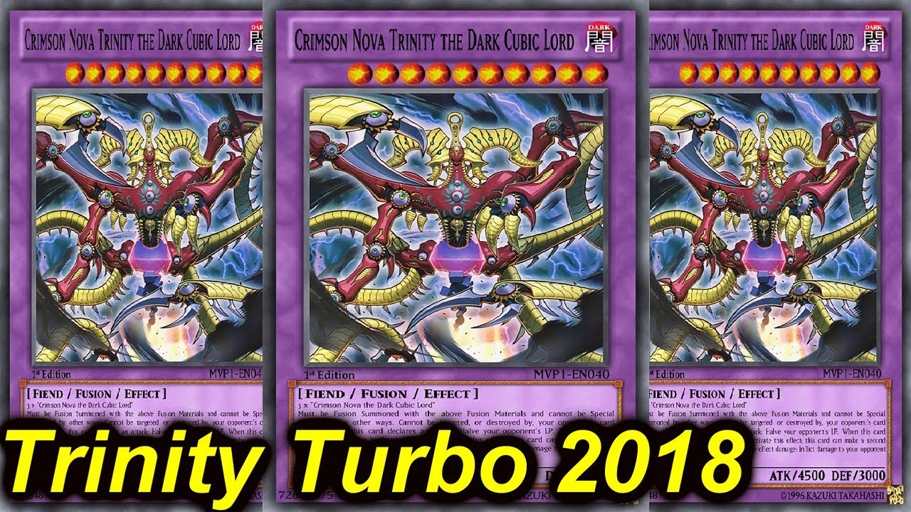【YGOPRO】CRIMSON NOVA TRINITY DECK 2018