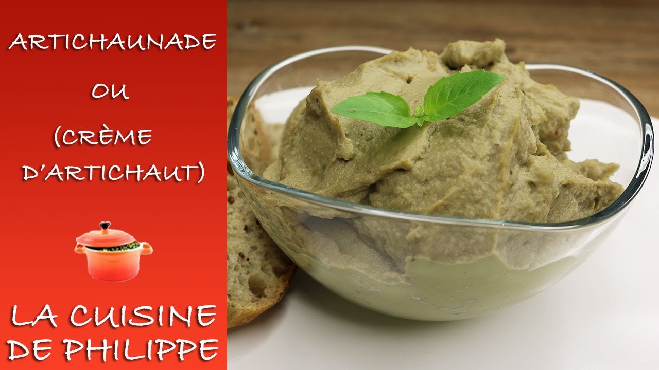 Artichaunade ou crème d'artichaut