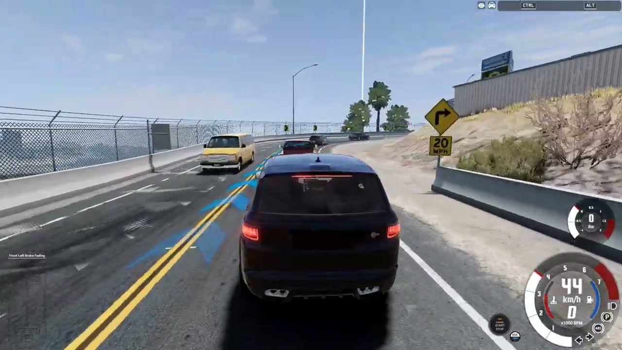 LAND ROVER with a Steering Wheel | BeamNG.drive