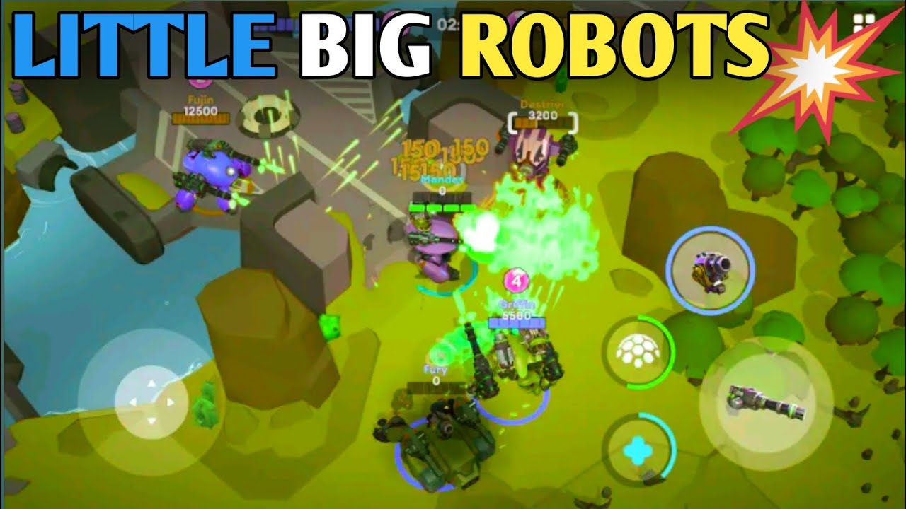 LITTLE BIG ROBOTS - LITTLE BIG ROBOTS MECH BATTLE GAMEPLAY - LITTLE BIG ROBOTS GAMEPLAY - 19gamerr