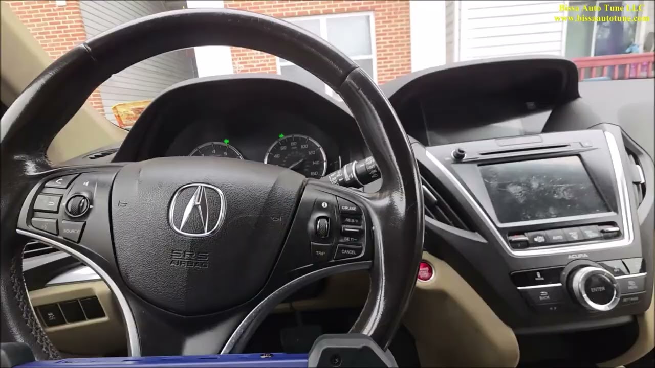 Программирование утерянных ключей Acura MDX 2014 года