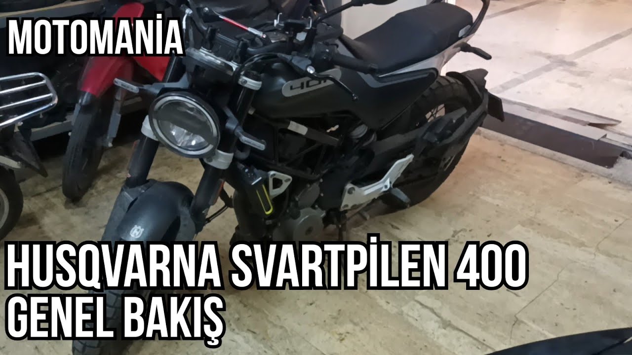HUSQVARNA SVARTPİLEN 400 GENEL BAKIŞ