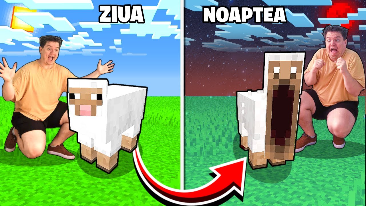 Mobii din MINECRAFT se TRANSFORMA in MONSRTII?!