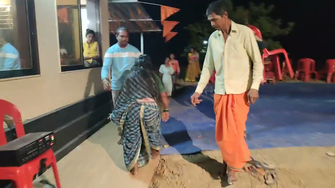 Aai Gavdevi Ch Jagaran 🚩part-1 🚩 Anhe Gavdevi Aai chi jatra 🚩 Mandir Parikrama 🚩 #viral #sanatan