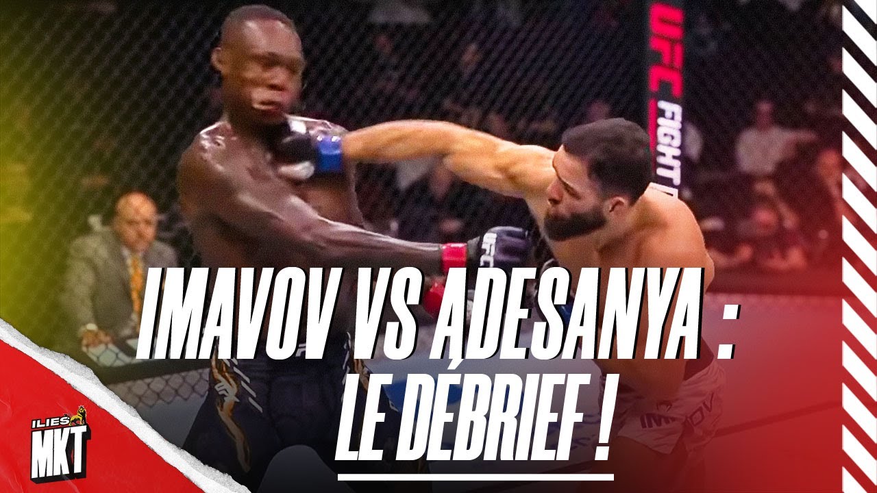 NASSOURDINE IMAVOV BAT ISRAEL ADESANYA ET MARQUE L'HISTOIRE !