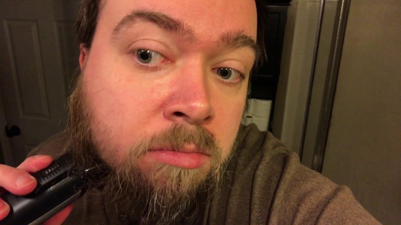 Accidentally Shaving My Beard Off For The First Time! Tried To Thin & Shape It But Messed Up :(
