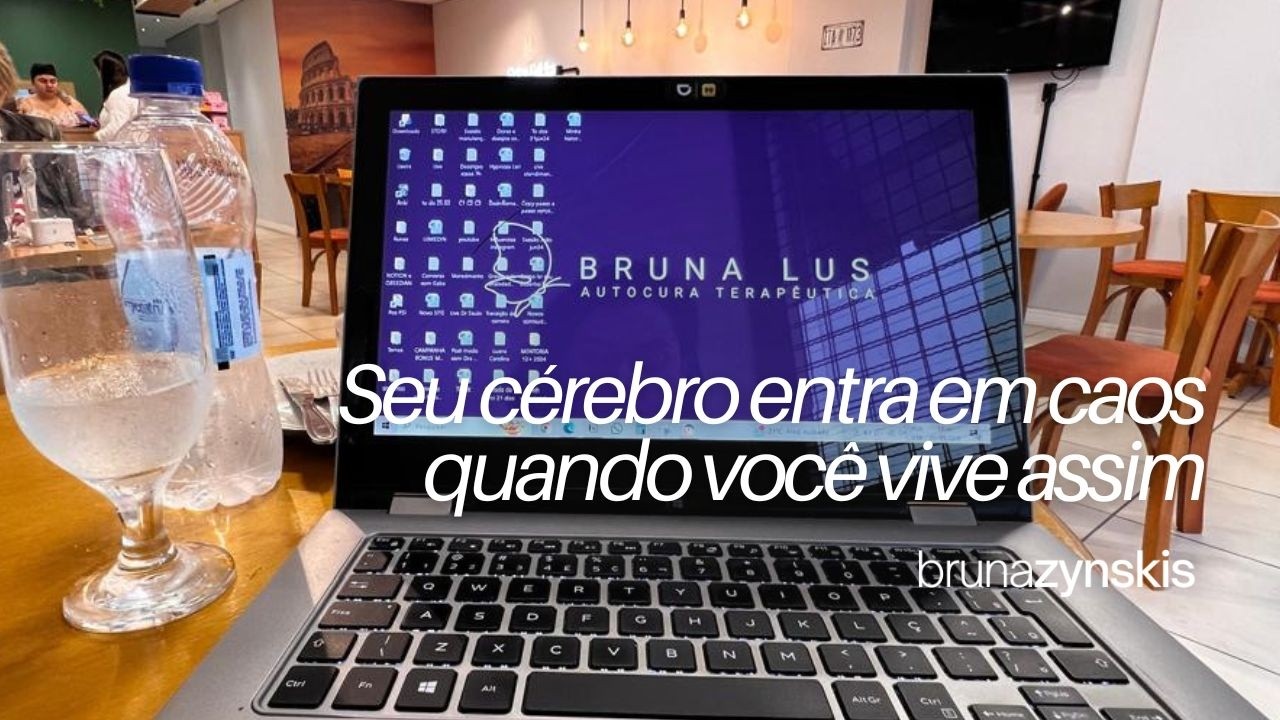 Seu cérebro entra em caos quando você vive assim (e ninguém te explica isso)