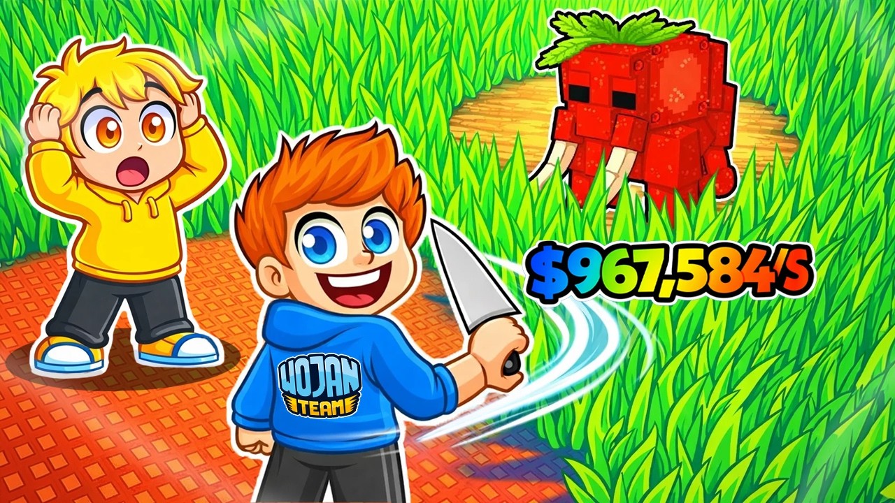 KOSZĘ TRAWĘ ABY ZDOBYĆ NAJLEPSZE BRAINROTY w Roblox!