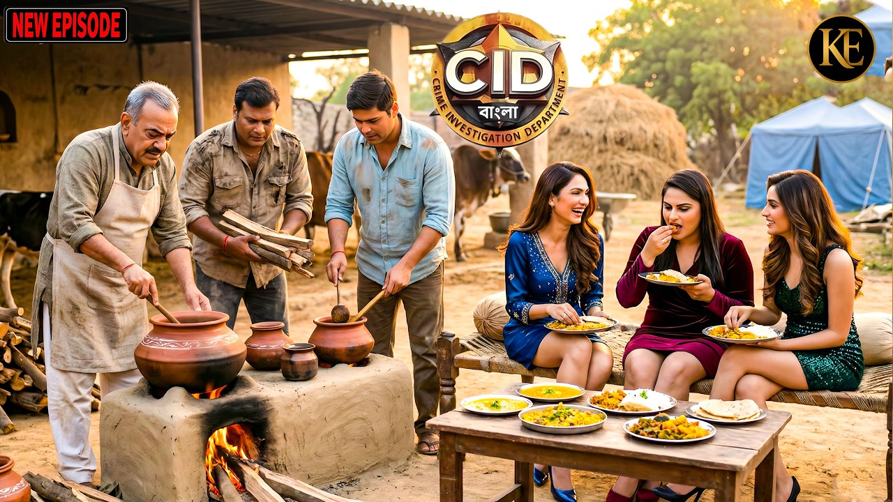 CID টিম বিহারের একটি গ্রামে একসাথে মিলে রান্না করেছে। ।  ।CID Bangla|নতুন পর্ব