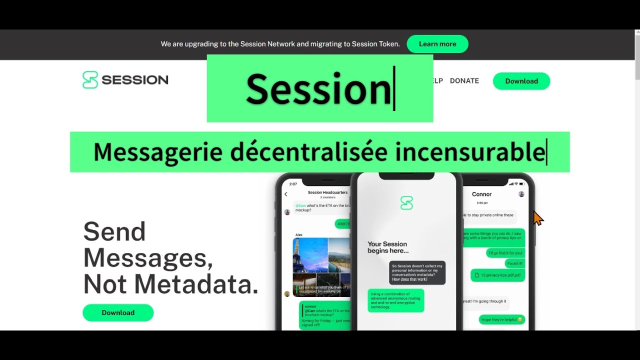 Tutoriel messagerie SESSION incensurable ! - 12 min - stop censure Telegram #paveldurov