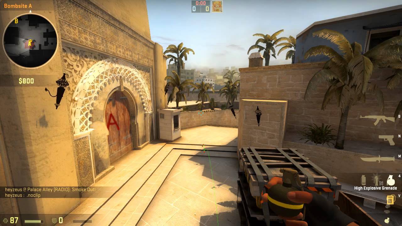 CS:GO - Smoke Tutorial - Valve's Mirage