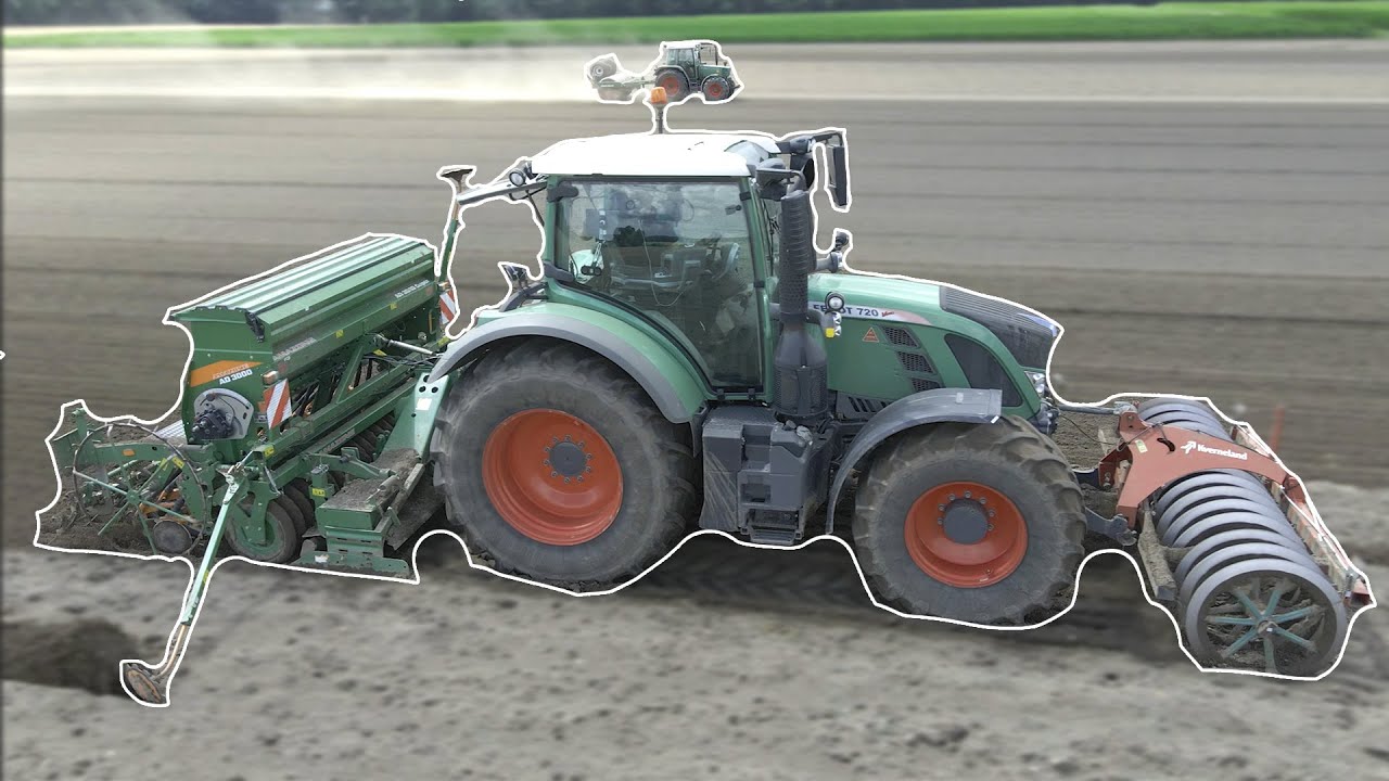 Fendt 720 & 510 | Ackergras drillen und walzen | [GoPro] [4K]