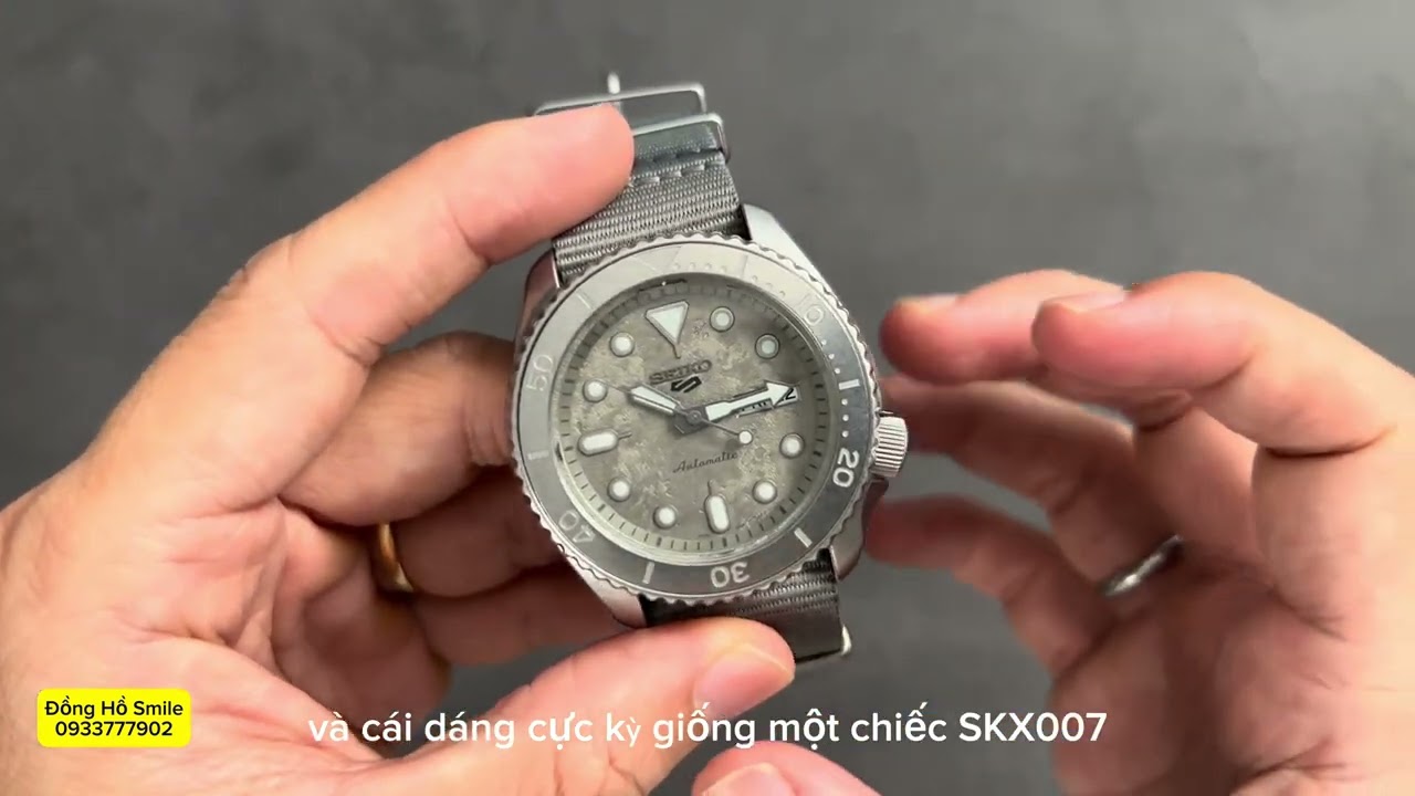 [Độc Đ&aacute;o] Đồng Hồ Seiko 5 Cũ SRPG61K1 C&ograve;n Qu&aacute; X&aacute; Mới Lu&ocirc;n