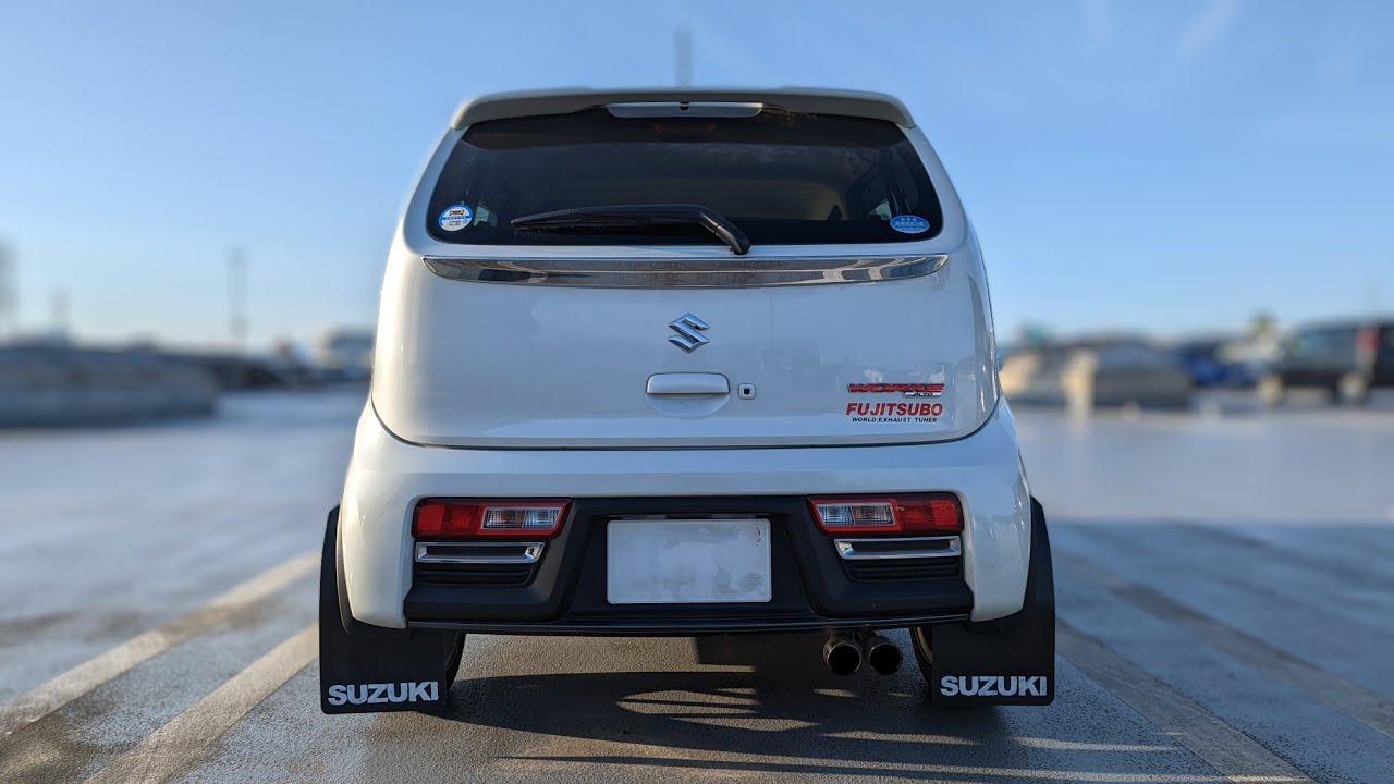 36アルトワークス MT 4WD TEINの車高調に変更したので いろは坂上りルートを走ってみた。ぴっちぴっちー