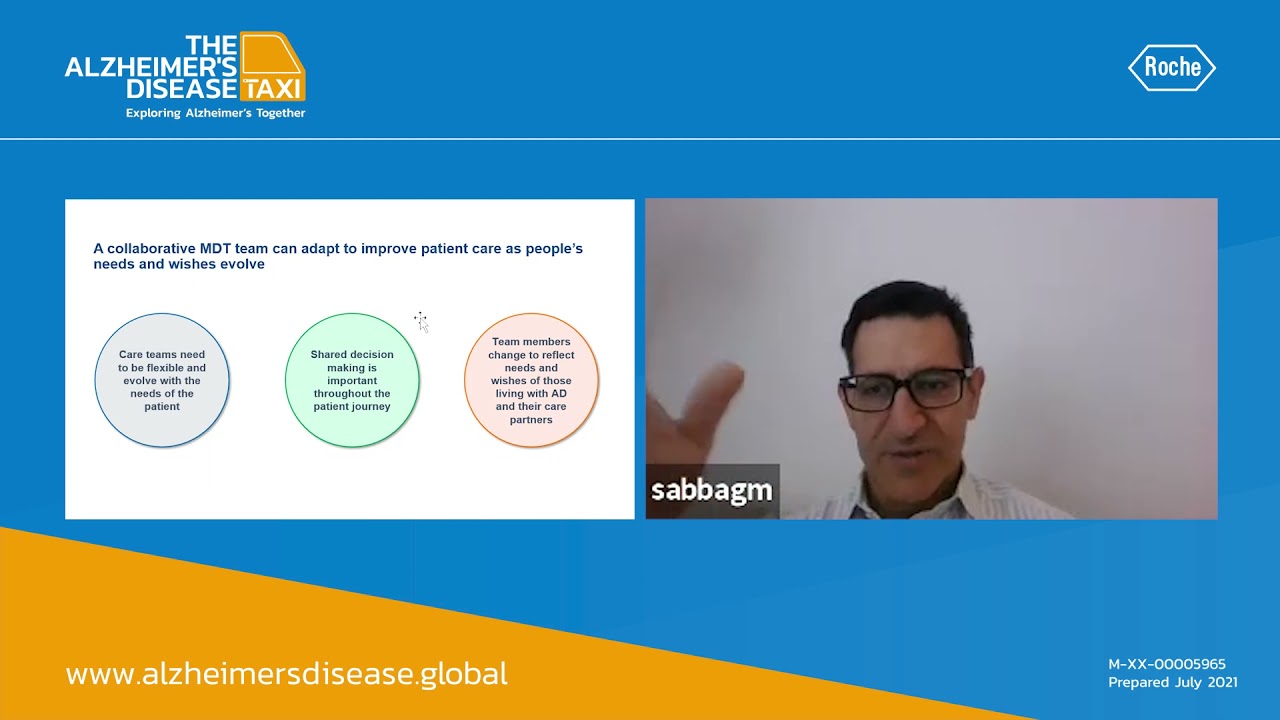 What makes a great multi-disciplinary team in the management of AD? (Marwan Sabbagh)
