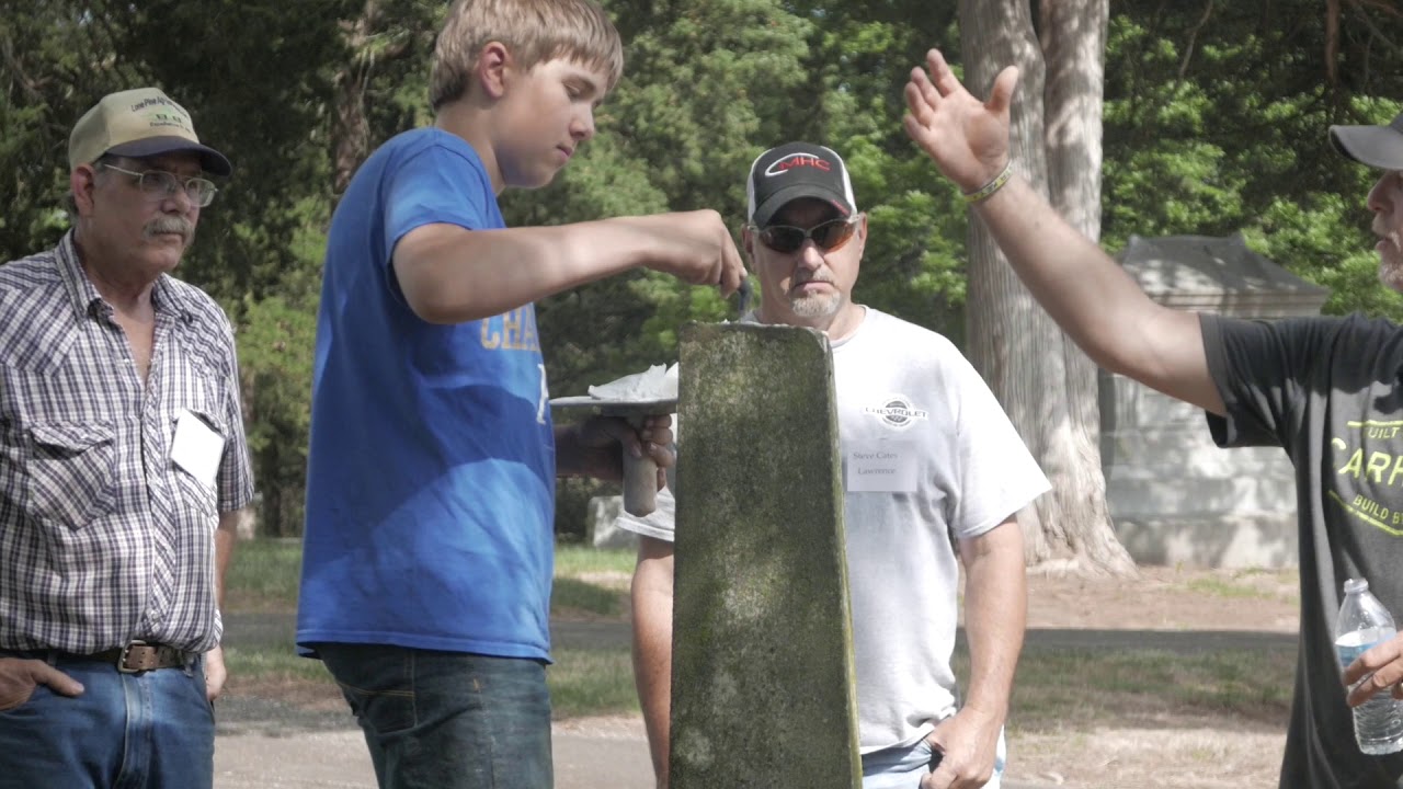 Tombstones on the Kansas Prairie: How to Repair Tombstones without Pinning
