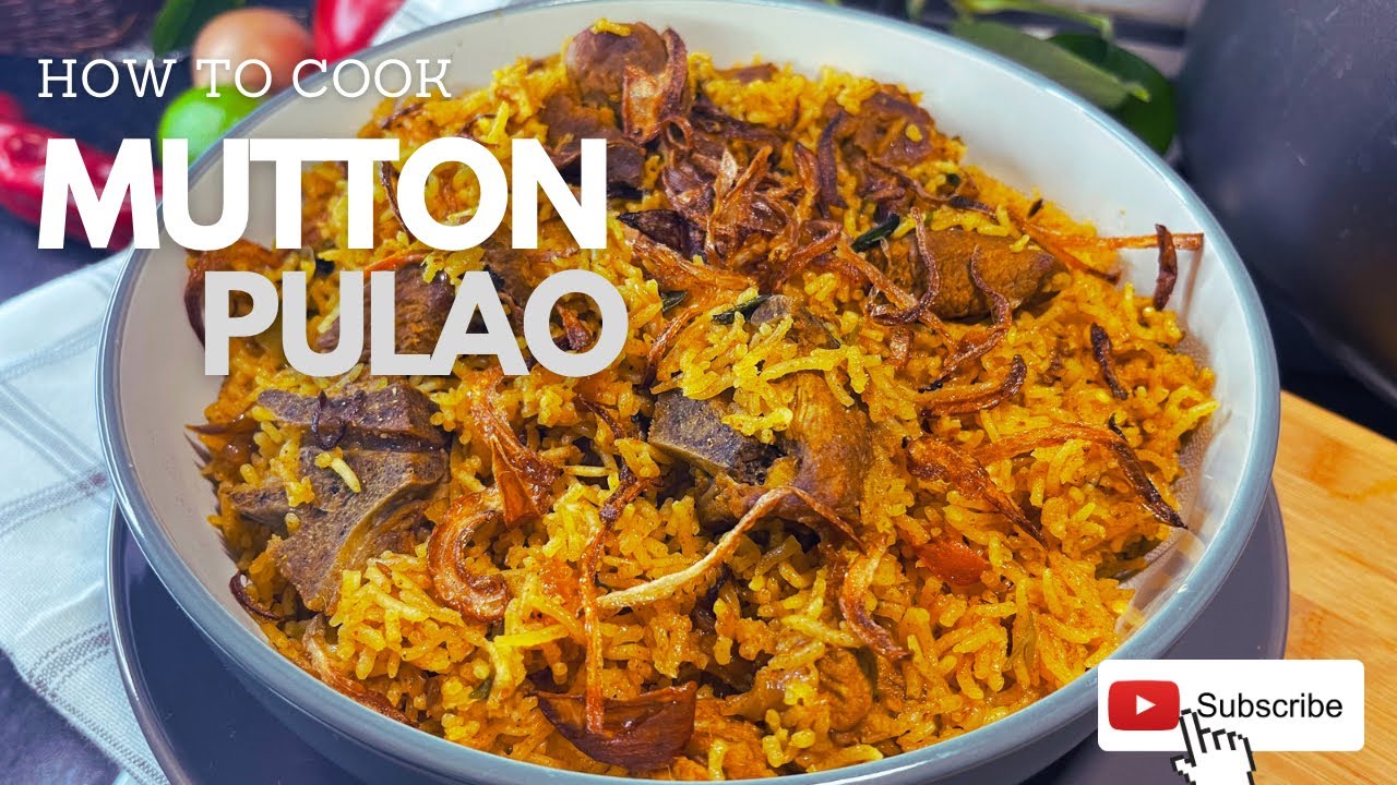 Eid Special TASTY MUTTON PULAO Recipe | Best Pulao - A step by step guide | Rinoza’s Recipes