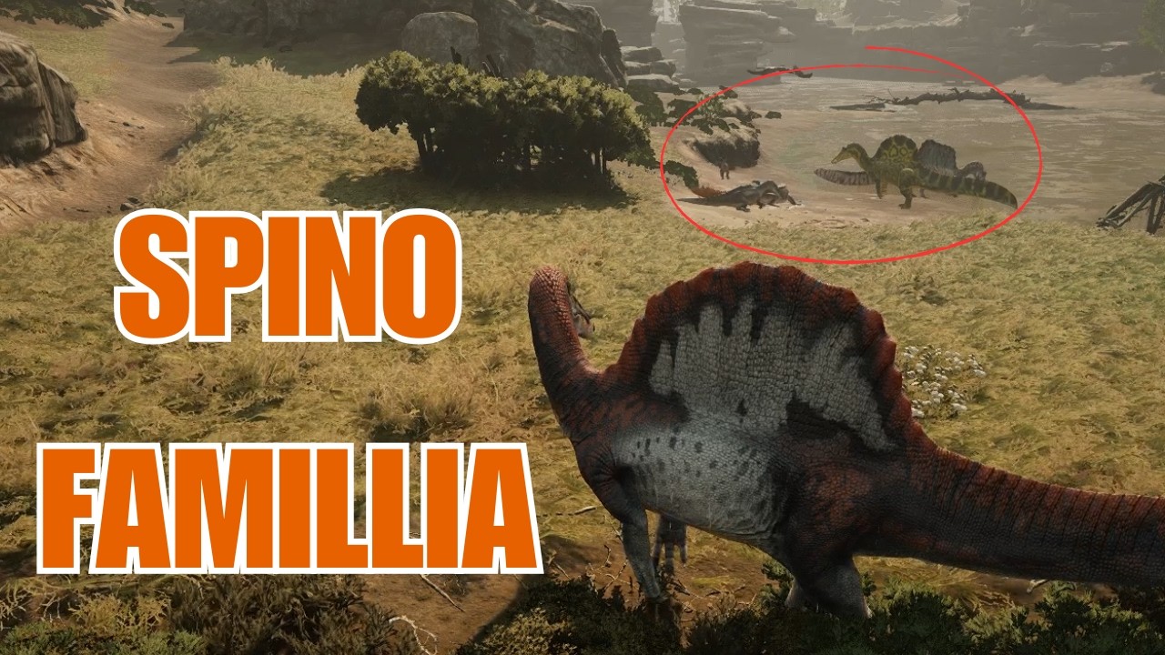Path of Titans (Mode multi) – Je croise un groupe de Spino super sympas 😁🥰🥰