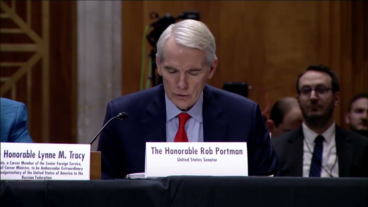 Portman Delivers Opening Remarks at Senate Foreign Relations Committee Hearing