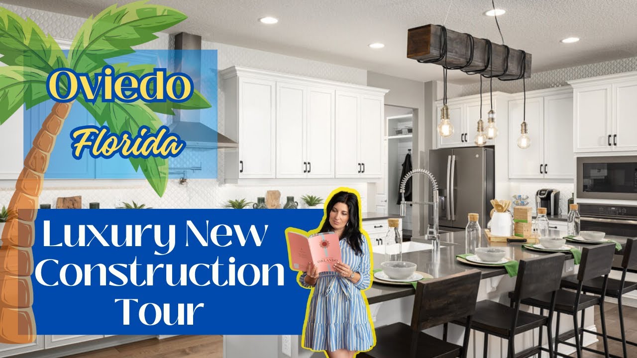 New Construction North East of Orlando, Florida | Model Home Tour, Oviedo Florida #newconstruction