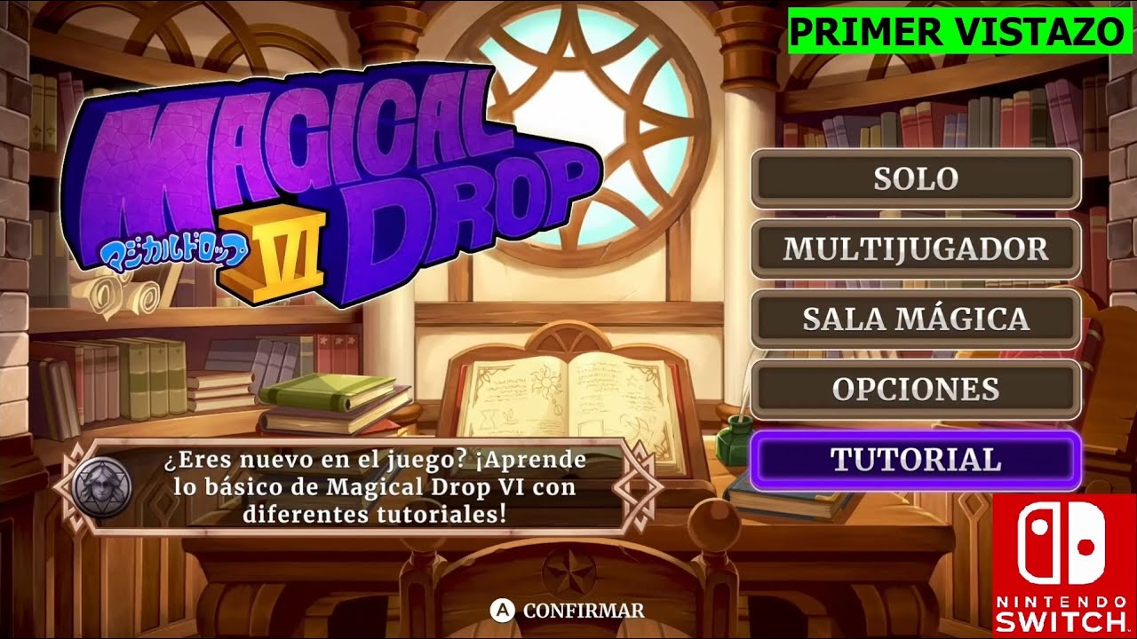 MAGICAL DROP  VI - NINTENDO SWITCH - PRIMER VISTAZO - PROBANDO LOS VARIOS MODOS DE JUEGO - GAMEPLAY