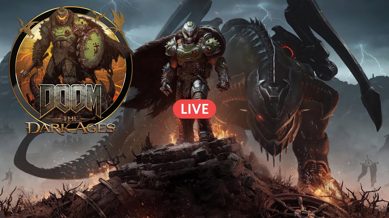 🔴Live - DOOOOM the Dark Ages DLSS 4.5 RT ON