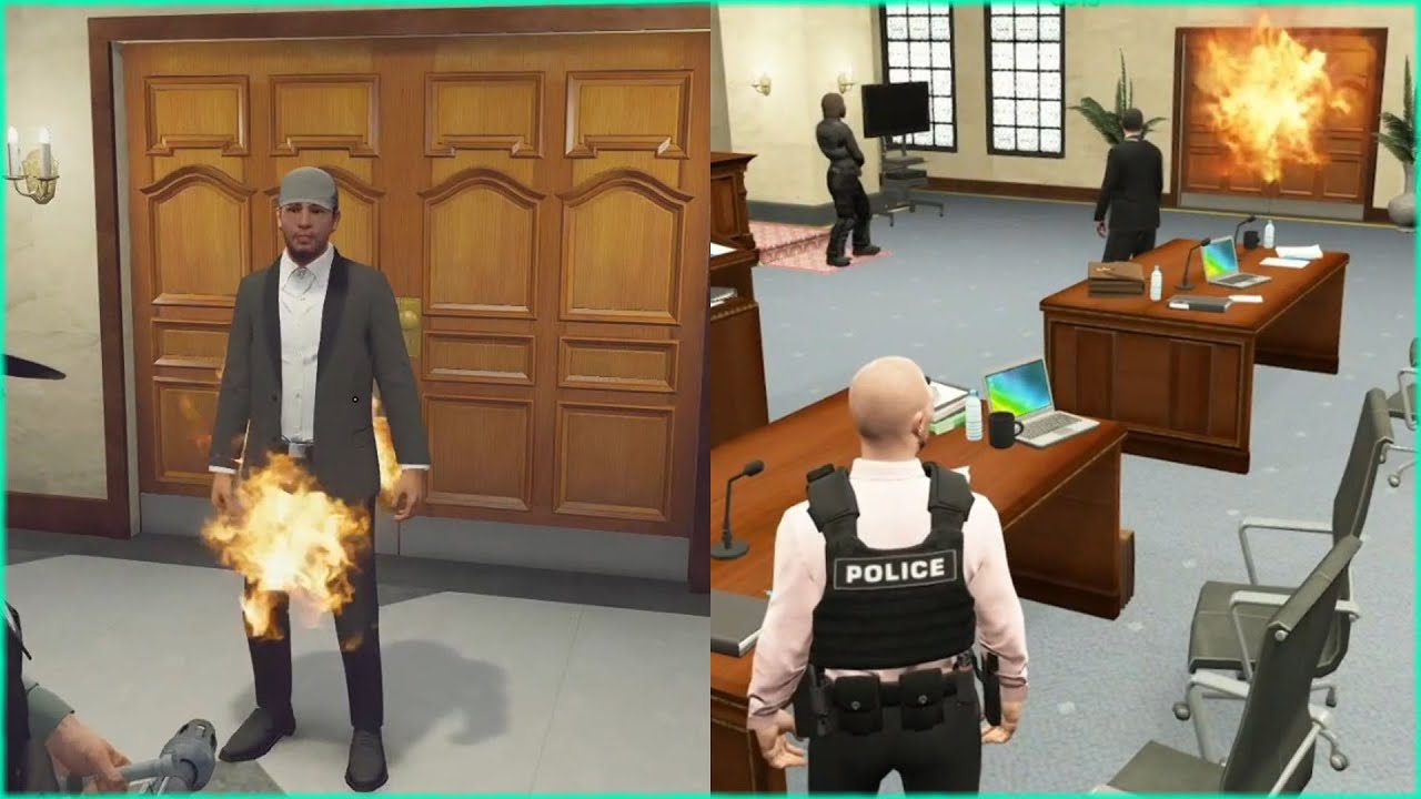Conan Clarkson Testing FlameThrower w/ Bois