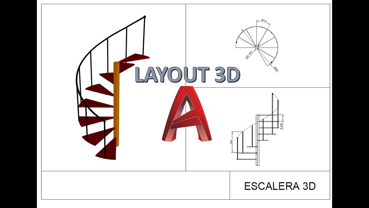 AutoCAD 3D - Presentar un modelo 3D en Layout - PDF