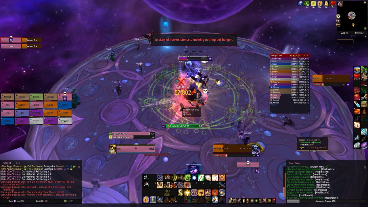 Star Augur Etraeus - The Nighthold - Boss Fight - Legion WoW