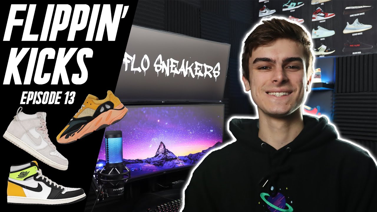 Sneaker Botting LIVE COP | Jordan 1 Volts, Notre Dunks, Yeezy 700 Suns | Flippin&rsquo; Kicks Ep. 13