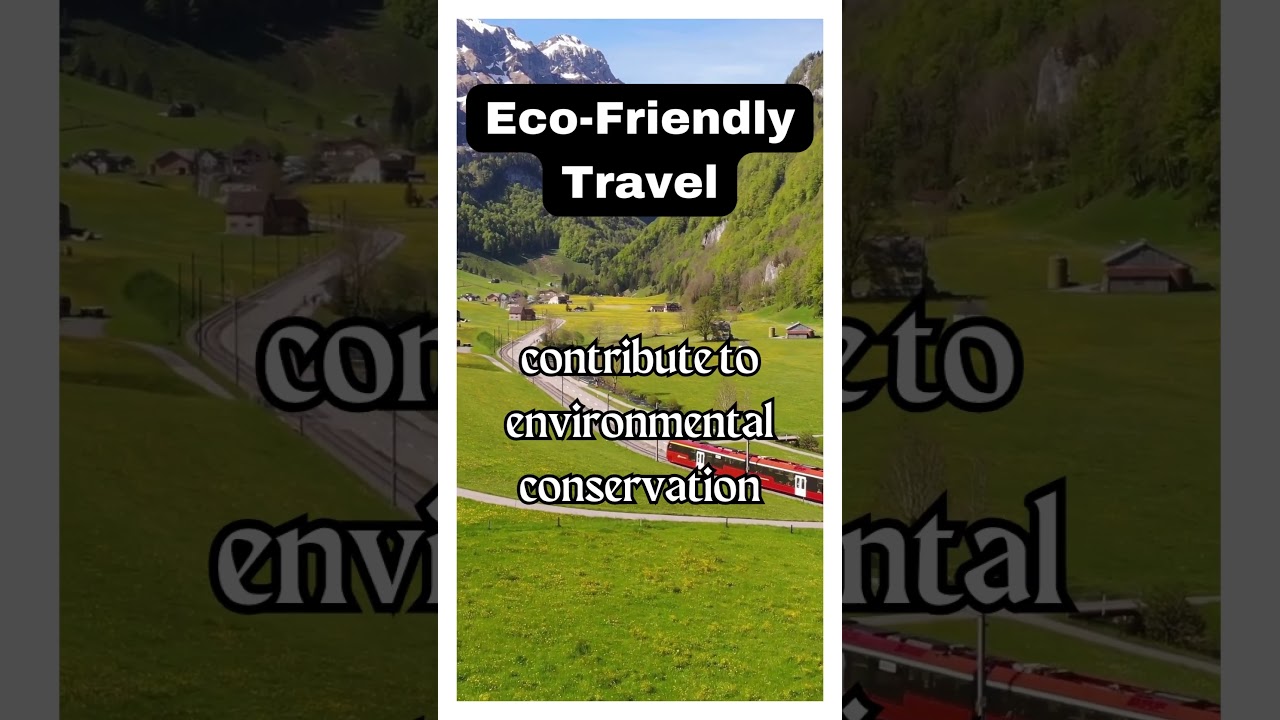 🌿 Eco-Friendly Travel Tips: Sustainable & Top Hacks 🌍 | #ecotravel  #sustainableliving #traveltips