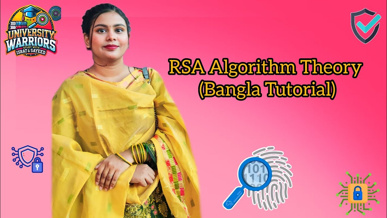 Cyber Security:20 RSA Algorithm Theory Bangla Tutorial