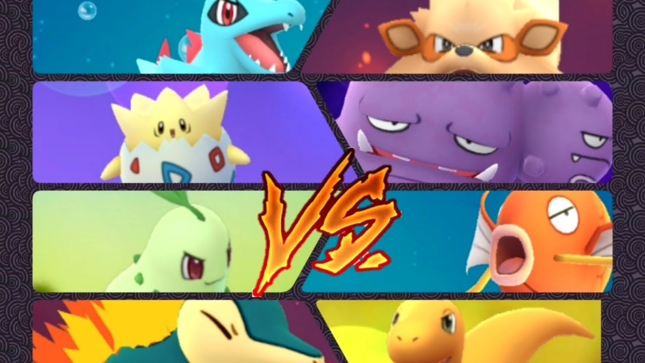 Pokémon GO Gym Battles Level 8 Togepi Cyndaquil Totodile Chikorita Porygon 2 Skarmory & more