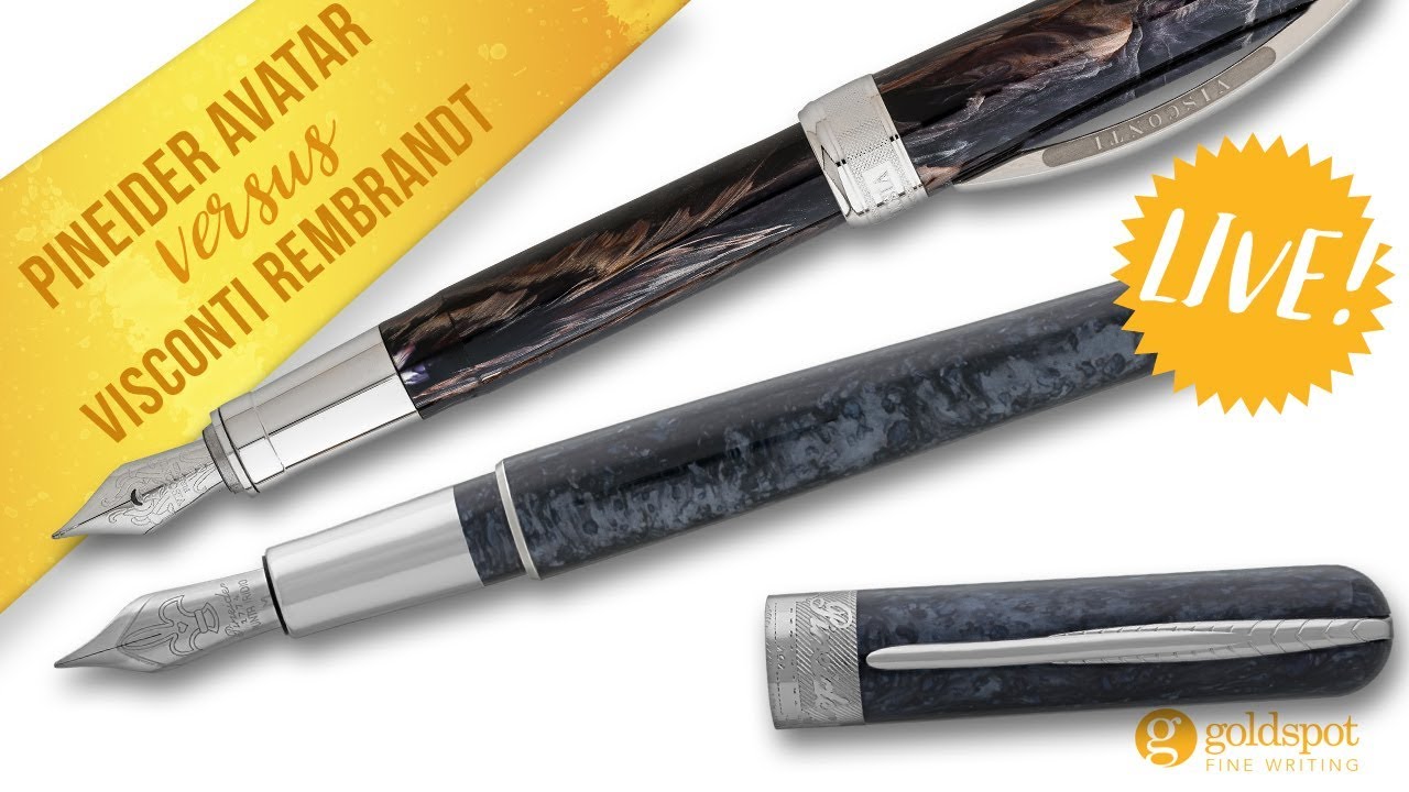 Visconti Rembrandt vs. Pineider Avatar Fountain Pens