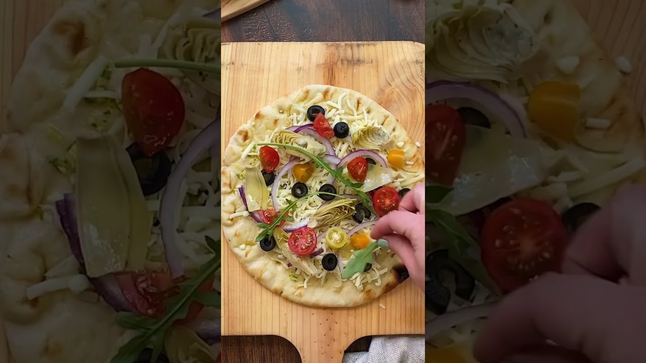 Mediterranean Pizza on Stonefire&reg; Artisan Pizza Crust
