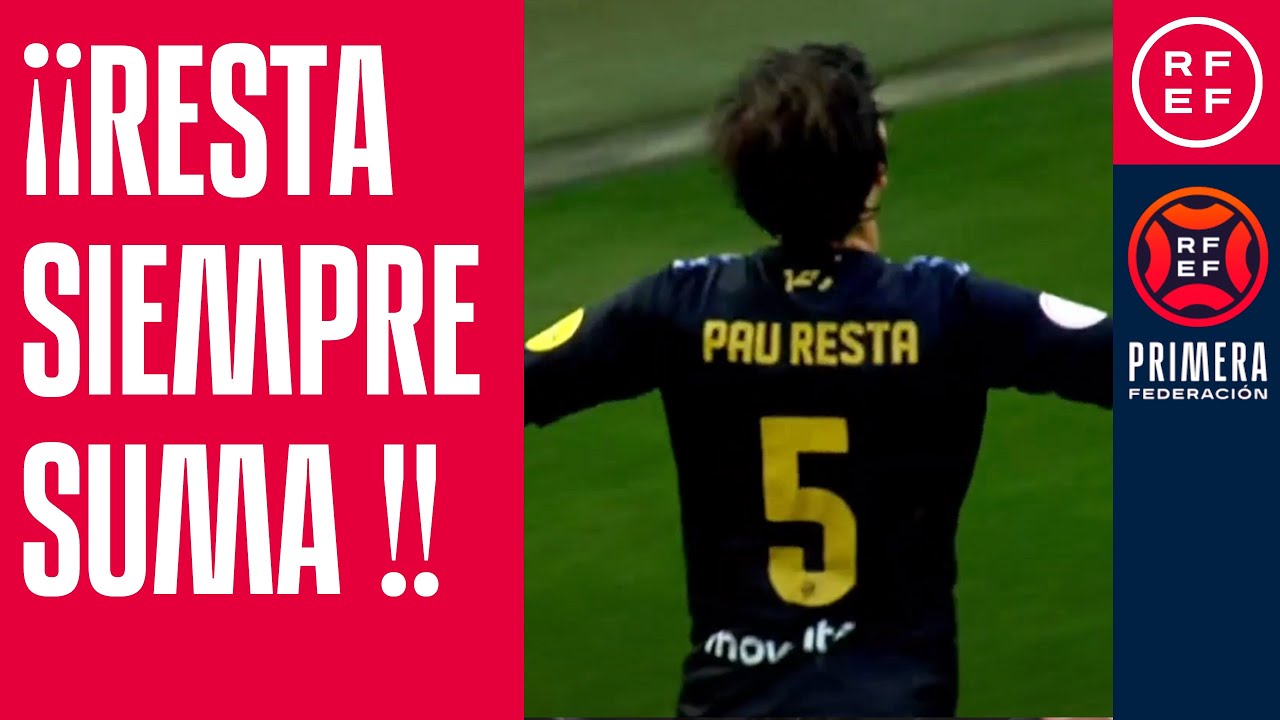 💙🤍 &iexcl;&iexcl;𝗥𝗘𝗦𝗧𝗔 siempre 𝗦𝗨𝗠𝗔!! | #PrimeraFederaci&oacute;n