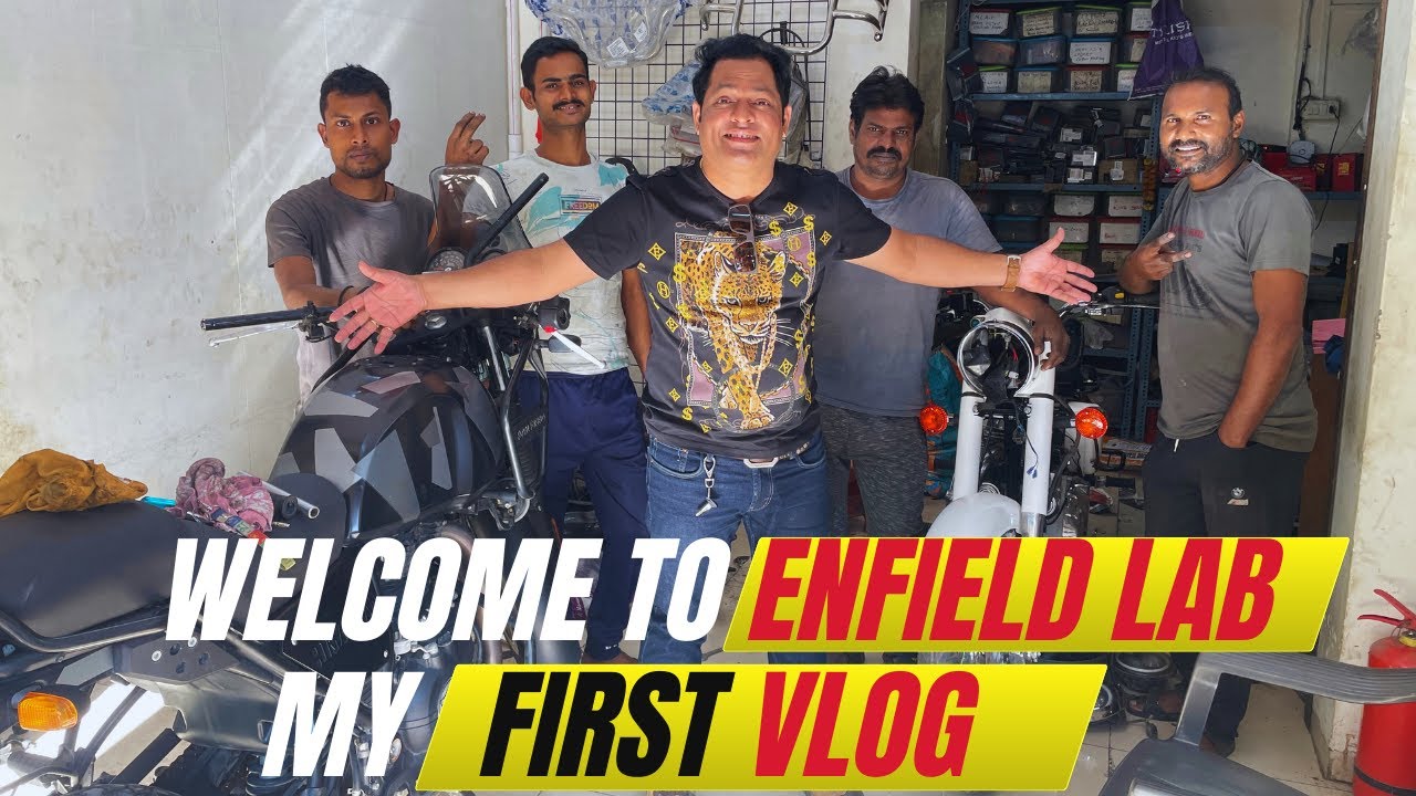ENFIELD LAB KA PEHLA VLOG 🔥 | Kuch Naya Shuru I By Prashant