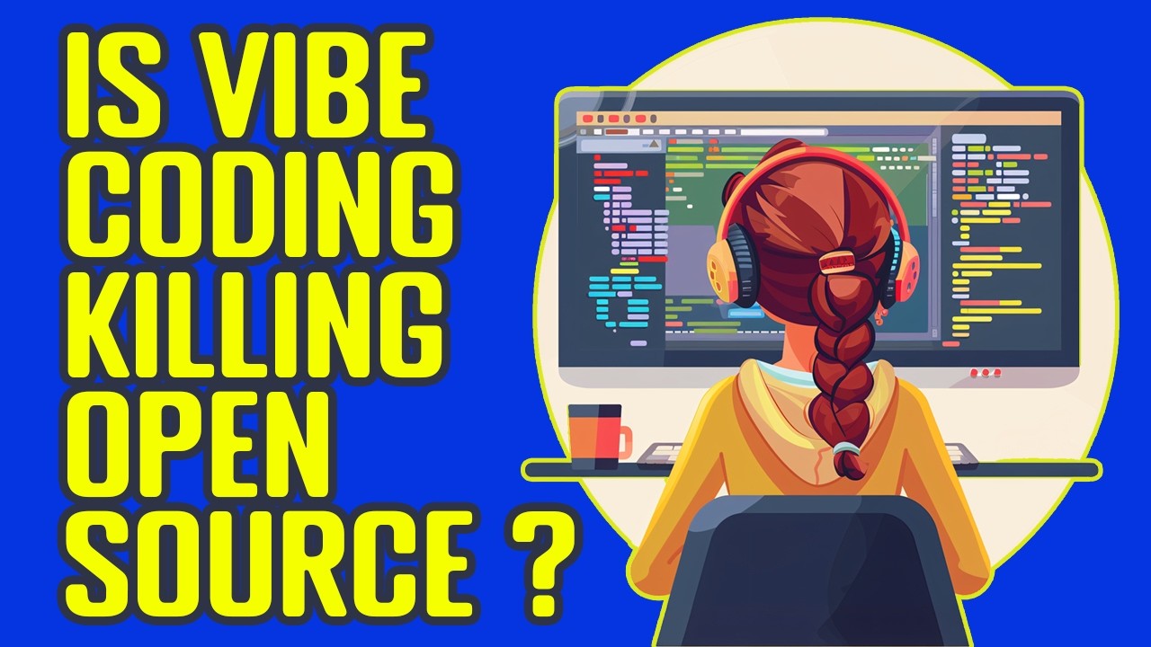 Убивает ли Vibe Coding открытый исходный код? Кризис в программировании ИИ: объяснение | Будущее ...
