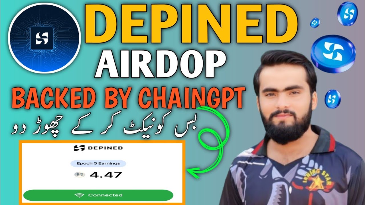DEPINED AIRDOP/ backed by chain gpt/ Complete Working Details /Technical Awais
