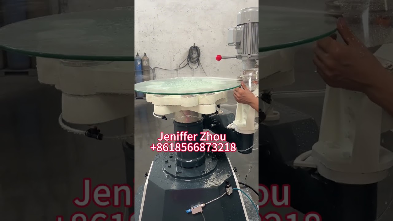 Hello Friend, The machine is Irregular glass grinding machine